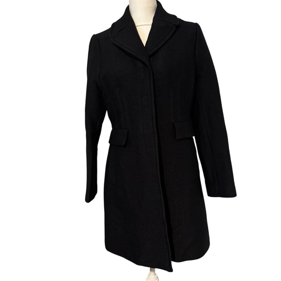 Banana Republic Classic Black Trench Coat | Very Good Condition - Picture 2 of 14